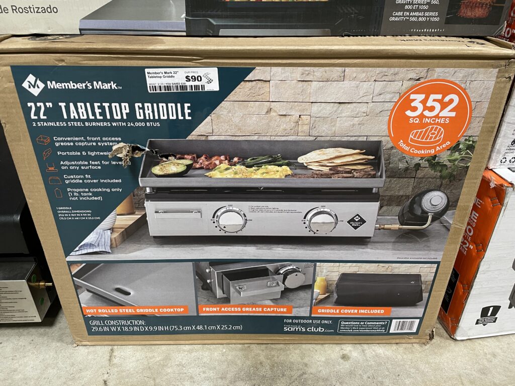 Portable Tabletop Grills and Griddles: Perfect for Camping, Tailgating, Patios & Backyard BBQs