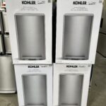 Upgrade Your Home with KOHLER 47L & 6L Stainless Steel Trash Cans at Synergy!