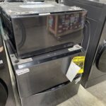 27″ LG SideKick Pedestal Washer WD300CB: Compact Laundry Power in Black Steel