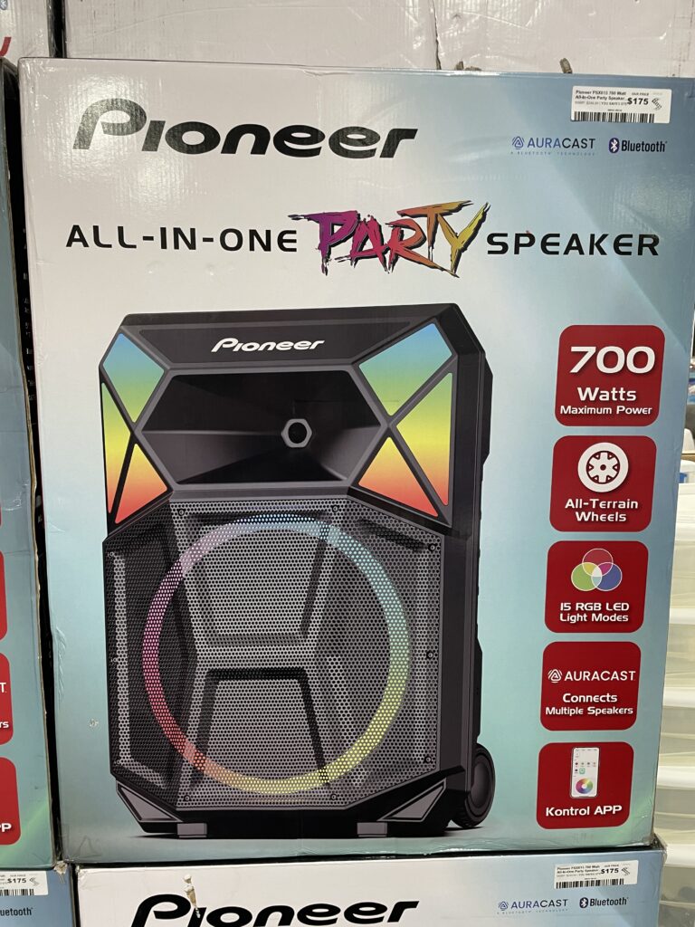 Pioneer 700-Watt All-in-One Party Speaker: Big Sound for Parties, Events & Entertainment