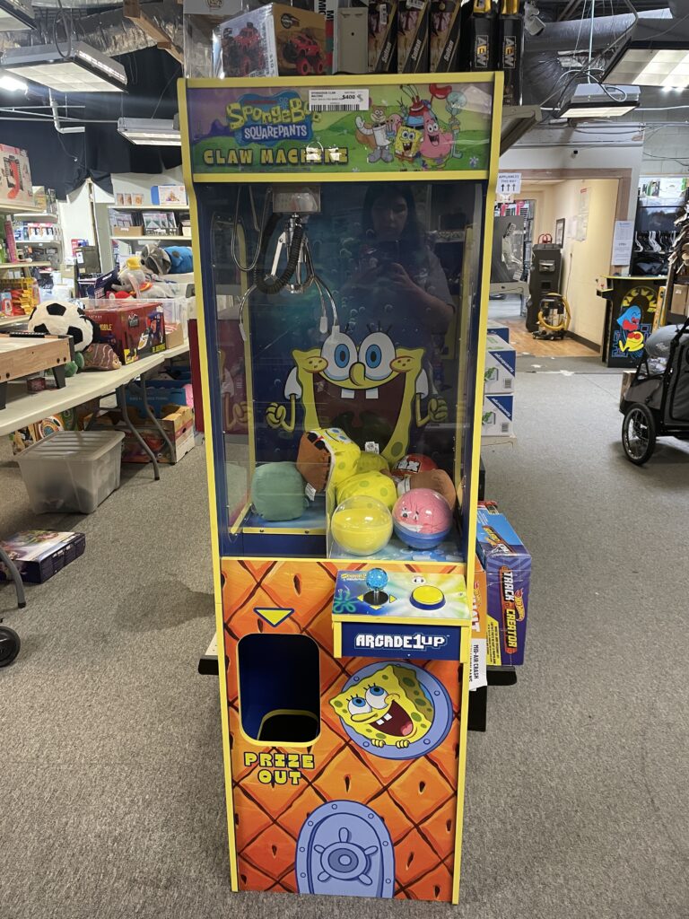 Arcade1Up SpongeBob SquarePants Claw Machine: Bring Bikini Bottom Arcade Fun Home